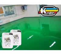 Resina Per PAVIMENTI PAVIMENTO Colorata Opaca 4Kg Bicomponente 15/25 Mq