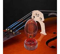 Resina per Violino Viola Violoncello, Articolazione Chiara | Suono vibrante per corde in acciaio e sintetiche, formula a bassa polvere, custodia in legno inclusa