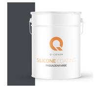 Resina siliconica vernice per facciate vernice esterna grigio acciaio RAL 702...