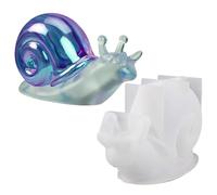 Resina Śnail old - Forma animale 3D in silicone, lunga durata oversize moderna Craft Casting M Old | Fai da te desktop ornamento decorazione da tavolo scultura fatta a mano arte creativa set di
