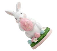 Resina Statuetta Coniglio Decorativa Da Per Primavera