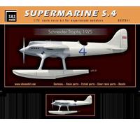 resina Supermarine S.4 'Schneider Trophy 1925' kit completo SBS 7041