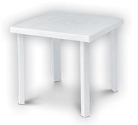 Tavolo in Resina Quadrato da Giardino Esterno Verde cm 80x80x72h Figaro PAS