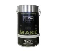 Resina trasparente Bicomponente a base d`acqua Satinata 2 l Satinato