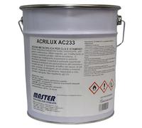 Resina Trasparente Lucida Monocomponente Metacrilica Cemento Pavimenti Pareti Pavimenti Stampati Garage Parcheggi Cucina Piscina Effetto Bagnato Resistente (4,6 LT) Acrilux