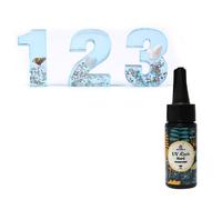 resina uv trasparente 25 g per fai da te e