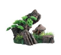 Resine Acquari Decorazione Set Realistica Mountain Casa Ufficio Hotel Ornamenti