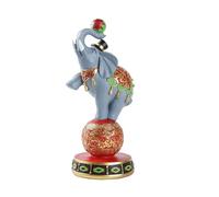 Resine Artistiche Colorato Circo Elefante Figura Scrivania Scultura Animale Ornamento Per Collezionisti E Decorazioni Appassionati