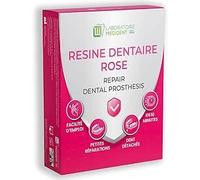 RESINE DENTAIRE ROSE | MEDIDENT |- réparations des prothèse dentaires-dentier cassé-dent détachée