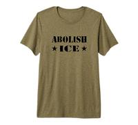 Resist Deportation Support Immigrants & Refugees Abolish Ice Maglietta Premium