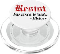 Resist Fascism is Bad No Kings America Protest Anti-Fascism PopSockets PopGrip per MagSafe