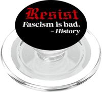 Resist Fascism is Bad No Kings America Protest Anti Fascism PopSockets PopGrip per MagSafe