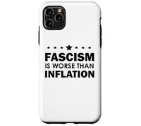 Resist Fascism is Worse Than Inflation No Kings Anti-Fascism Custodia per iPhone 11 Pro Max