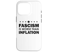 Resist Fascism is Worse Than Inflation No Kings Anti-Fascism Custodia per iPhone 16 Pro
