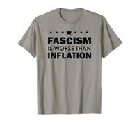 Resist Fascism is Worse Than Inflation No Kings Anti-Fascism Maglietta