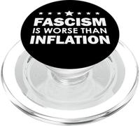 Resist Fascism is Worse Than Inflation No Kings Anti-Fascism PopSockets PopGrip per MagSafe