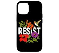 RESIST Floral Political Protest Feminist Resist Custodia per iPhone 12/12 Pro