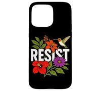 RESIST Floral Political Protest Feminist Resist Custodia per iPhone 15 Pro Max