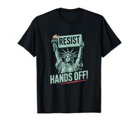 Resist! Hand off Statua della libertà negli Stati Uniti Maglietta
