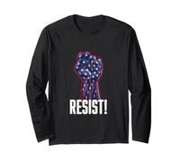Resist Pugno sollevato Maglia a Manica