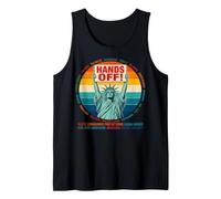 Resist Resistance USA Statue of Liberty Hands off Protest Canotta