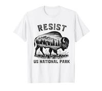 Resist Us parchi nazionali Protect Save National Parks Maglietta