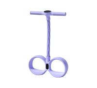 Resistance Band - Tube Sit Up Puller, Pedal Workout Tool with Foam Grip Handle, Tummy Trimmer Muscle Toner Device, Ideal for Abdomen Waist Arm Workplace Fitness