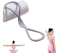 Resistance Bands, Figure 8 Exercise Bands for Women Men, 8 Shaped Resistance Rubber Band for Arms, Exercise Bands (Gray)