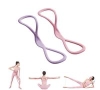 Resistance Bands, Figure 8 Exercise Bands for Women Men, Durable Pulling Rope with Handles for Home Workout, Yoga, Gym, Strength Training (B-2pcs)