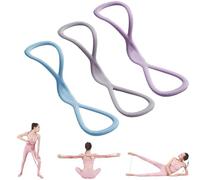 Resistance Bands, Figure 8 Exercise Bands for Women Men, Durable Pulling Rope with Handles for Home Workout, Yoga, Gym, Strength Training (I-3pcs)