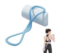 Resistance Bands, Figure 8 Exercise Bands, for Women Men, Resistance Bandss for Glutes,Back,Fullbody Yoga Pulling Rope,Not Break,Portable (Blue,15 lb)