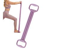 Resistance Bands For Working Out - Strength Training Equipment, Adjustable Handles | Fitness Bands With 6 Tubes | Multi-Functional Stretching Exercises For Gym Yoga Studio Outdoor Park