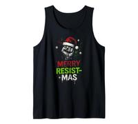 Resistance Merry Resist-mas Fun Mens Funny Politics Canotta