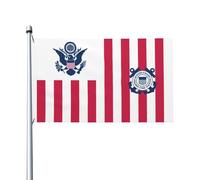 Resistente Ai Raggi Uv Bandieraes Dell'Individualità 90X150Cm Ensign Of The United States Coast Guard Bandieras Pirati Poliestere Bandierine Per Camion, Barca, Feste