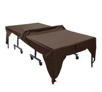 Resistente ai raggi UV per tavolo da ping pong 280x153cm marrone resistente | Rivestimento in argento anti-UV, previene lo sbiadimento, protegge dai danni del sole, colore marrone
