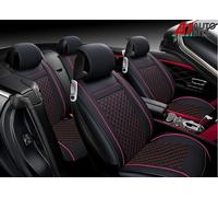 Resistente Airbag Compatibile Similpelle Diamante Full Set Cuscino Sedile Cover