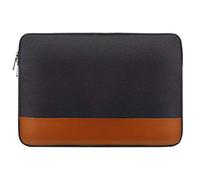 Resistente all'Acqua Panno Oxford + PU Custodia Borsa Cover Compatibile 15.4 Pollici MacBook/Computer Portatile,Nero