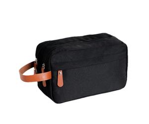 Resistente all'acqua - per articoli da toeletta, articoli da toeletta da bagno impermeabili - con divisore e manico per spazzole strumenti possono anche essere facilmente appesi a un gancio