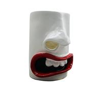 Resistente all'acqua Resina Divertente Viso Dispenser di Carta Asciugamano Porta Tovagliolo Ristorante Scatola Organizzatore Cucina Comodini Box