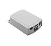 Resistente alle intemperie 48V a 12V 1.2A Splitter Gigabit Booster Ethernet Extender per sistemi di sorveglianza 10/100Mbps