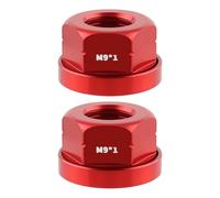 Resistente alle intemperie Alluminio Hub Dado Compatibilità Cambio Fisso UN Veloce Configurazione Di Accessori Mountain Bike Installare Veloce Il Dado Ciclismo