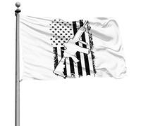 Resistente Alle Intemperie Bandiera Durevole Bandiere Da Giardino American Flag Ar15 Rifle 2Nd Amendment 90X150Cm Flags Per All'Aperto Parata Decorazione