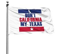 Resistente Alle Intemperie Bandierine Rinforzo Flags Don'T California My Texas 90X150Cm Bandiera Pirata Per Celebrazione Balcone Decorazione