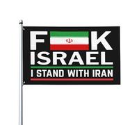 Resistente Allo Scolorimento Bandierine No War With Iranian Israel Flag Durevole Per All'Aperto Celebrazione Parata 90X150Cm