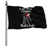 Resistente Allo Scolorimento Flags Resistente Alle Intemperie Bandiere Da Balcone So You Throw That'S Cute 90X150Cm Bandiere Da Giardino Per Interno All'Aperto Balcone