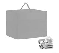 Resistente copertura antipolvere Oxford 420D con tasche laterali e manico superiore, per piccoli modelli di taglierina domestica, grigio, 38 x 28 x 28 cm, 52 x 45 x 38 cm (38 x 28 x 28 cm)
