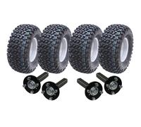 Resistente Doppio Asse Atv Rimorchio Kit Quad Rimorchio - Ruote + Hub & Stub