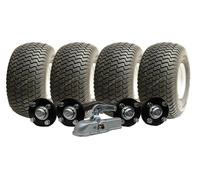 Resistente Doppio Asse ATV rimorchio Quattro KIT 1500Kg, DISCHI Hub Attacco