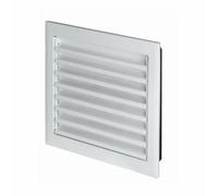 Resistente Metallo Bianco Air Vent Grille Con Montaggio Telaio