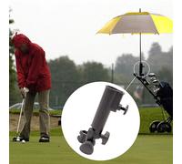 Resistente per Carrello da Golf Porta Ombrellone con Funzioni di Facile Installa